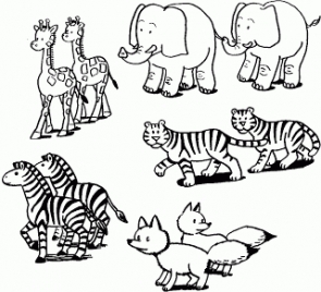 Animal hayvan lar boyama