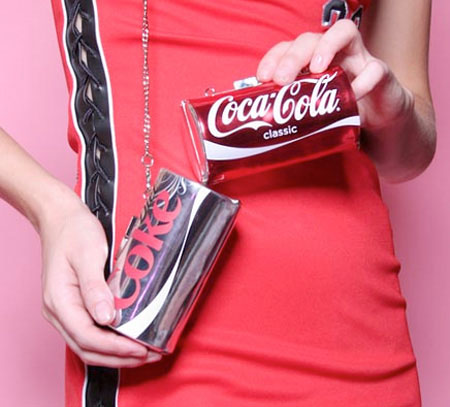 Coco Cola Şeklinde Çanta