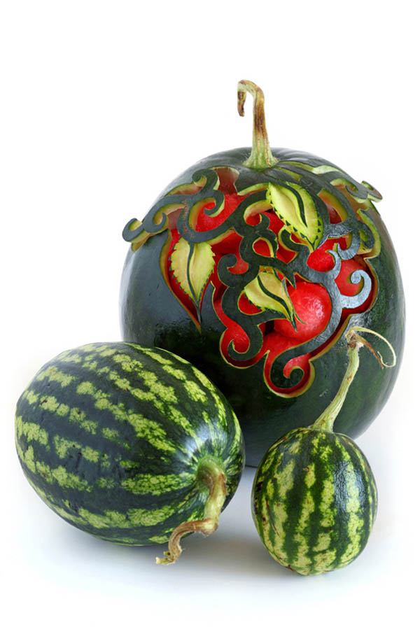 karpuz oymalı desen