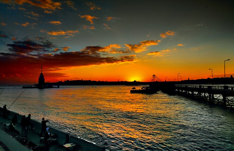 kız kulesi ve istanbul