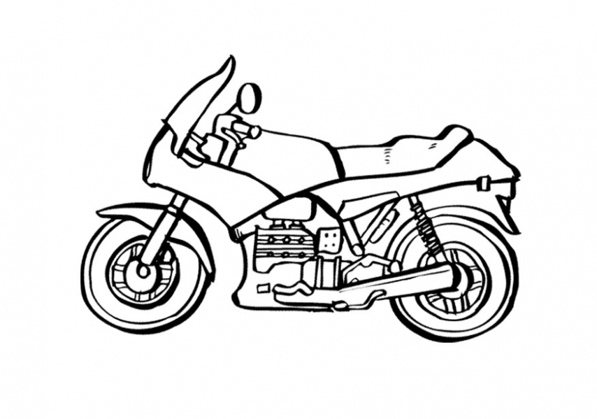 Motosiklet Boyama 