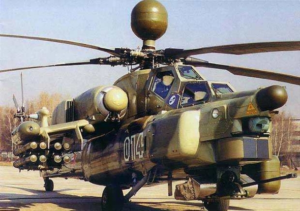 Rus Bombardıma Helokopteri